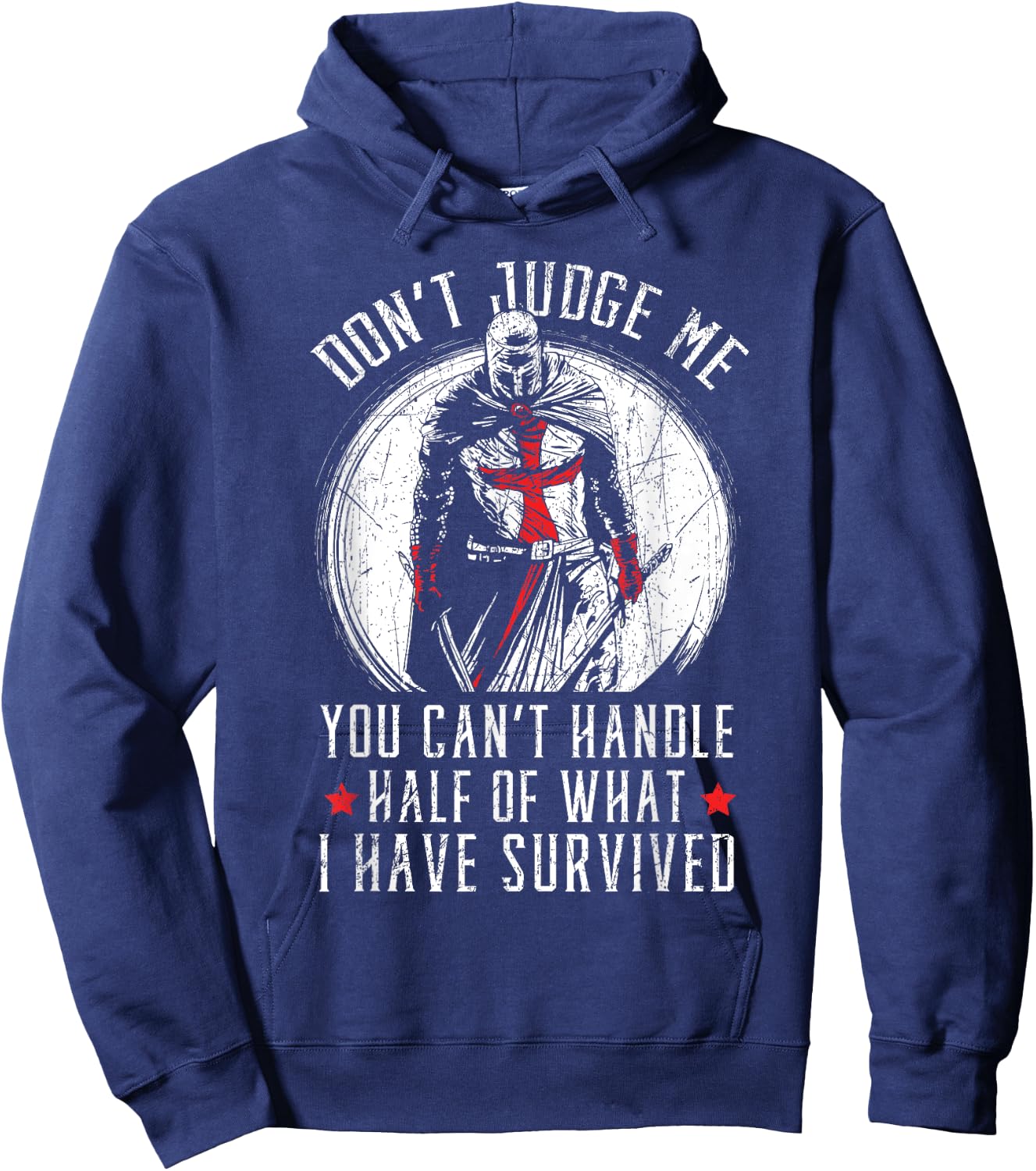 Knight Lover Medieval Soldier Knighthood Warrior Hoodie - Hoodie | Navy