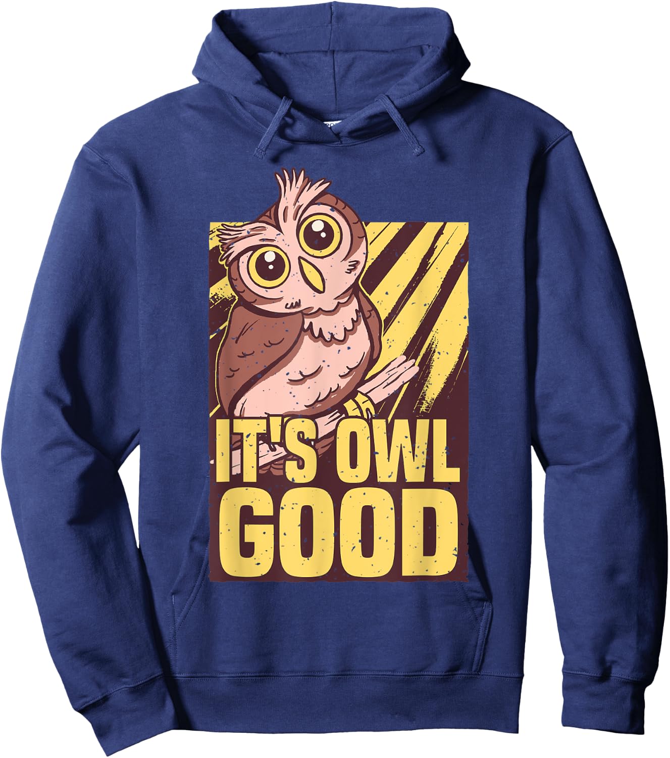 It's Owl Good Owl Lover Hoodie - Hoodie | Navy
