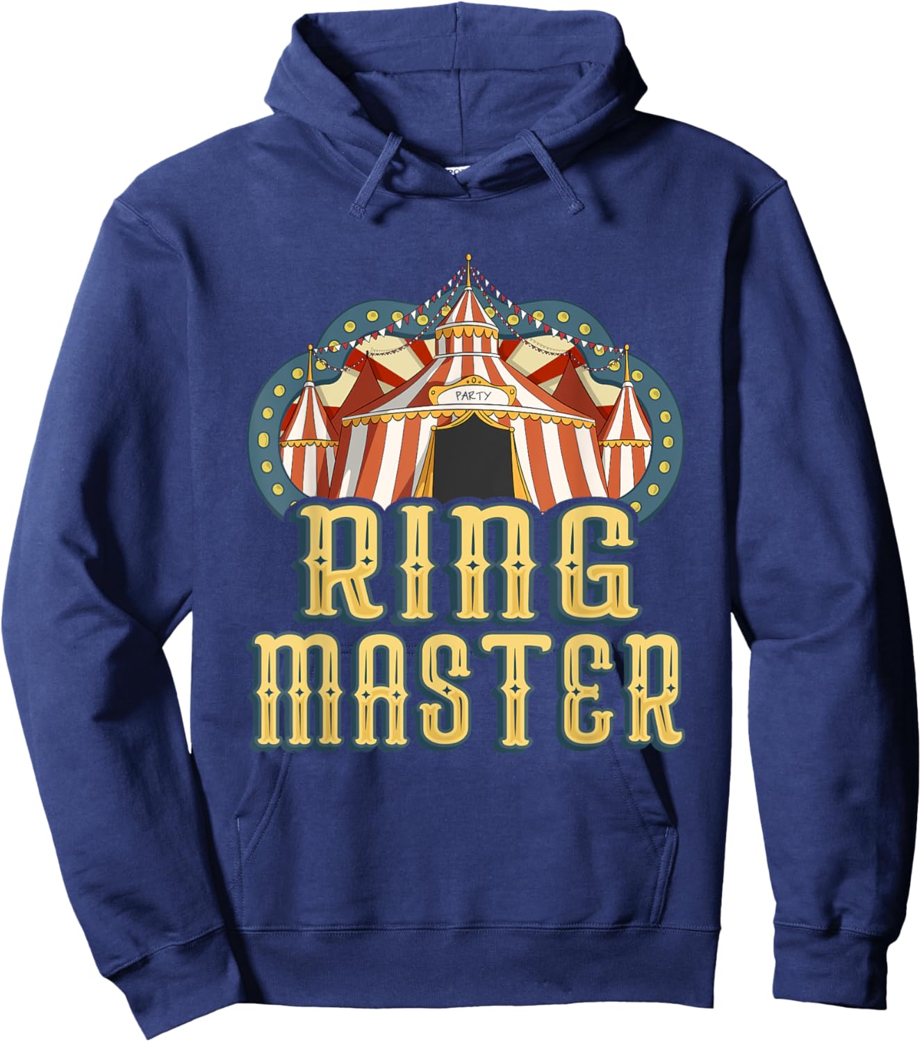 Ringmaster - Vintage Circus Birthday Hoodie - Hoodie | Navy