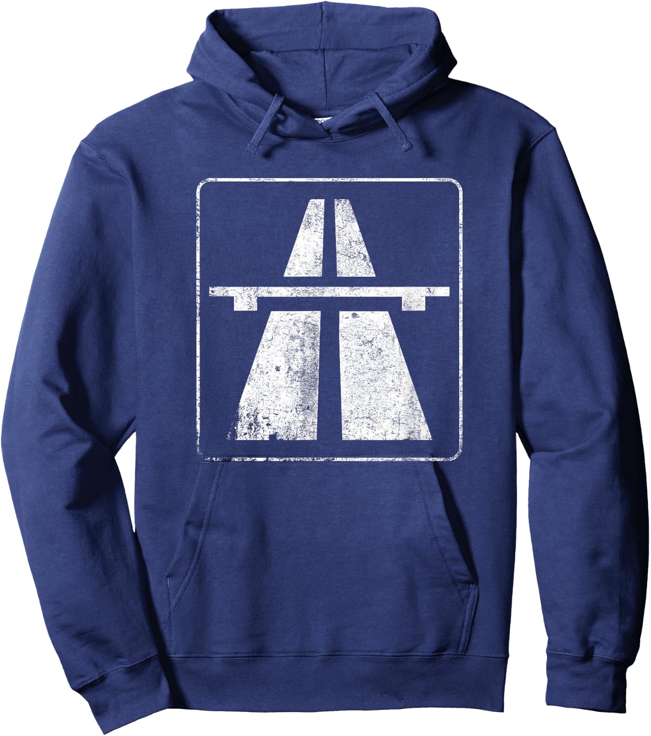 German Autobahn Car Racing Racing Tuning Hoodie - Hoodie | Navy