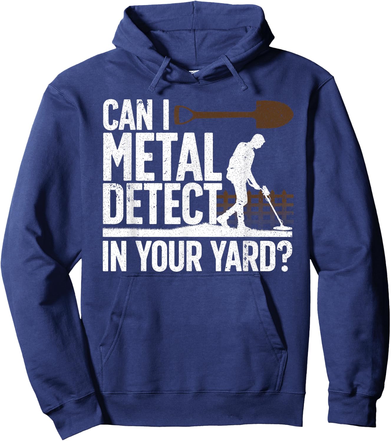Funny Metal Detecting Design Women Metal Detectorist Hoodie - Hoodie | Navy