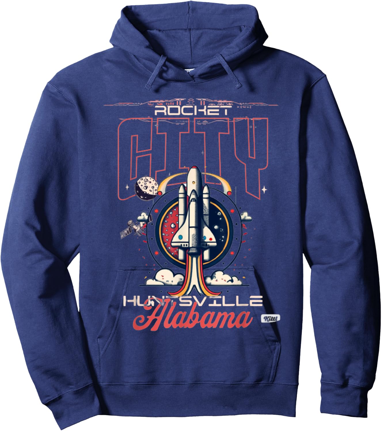 Apollo 11 Huntsville, Alabama Mission Hoodie - Hoodie | Navy