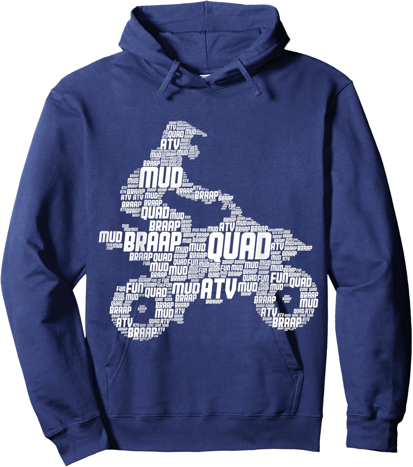 Quad Rider ATV Quad Biker Children Boys Men Hoodie - Hoodie | Navy