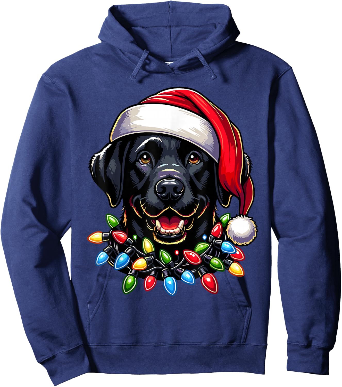 Dog Owner Xmas Men Women Favorite Labrador Retriever Hoodie - Hoodie | Navy