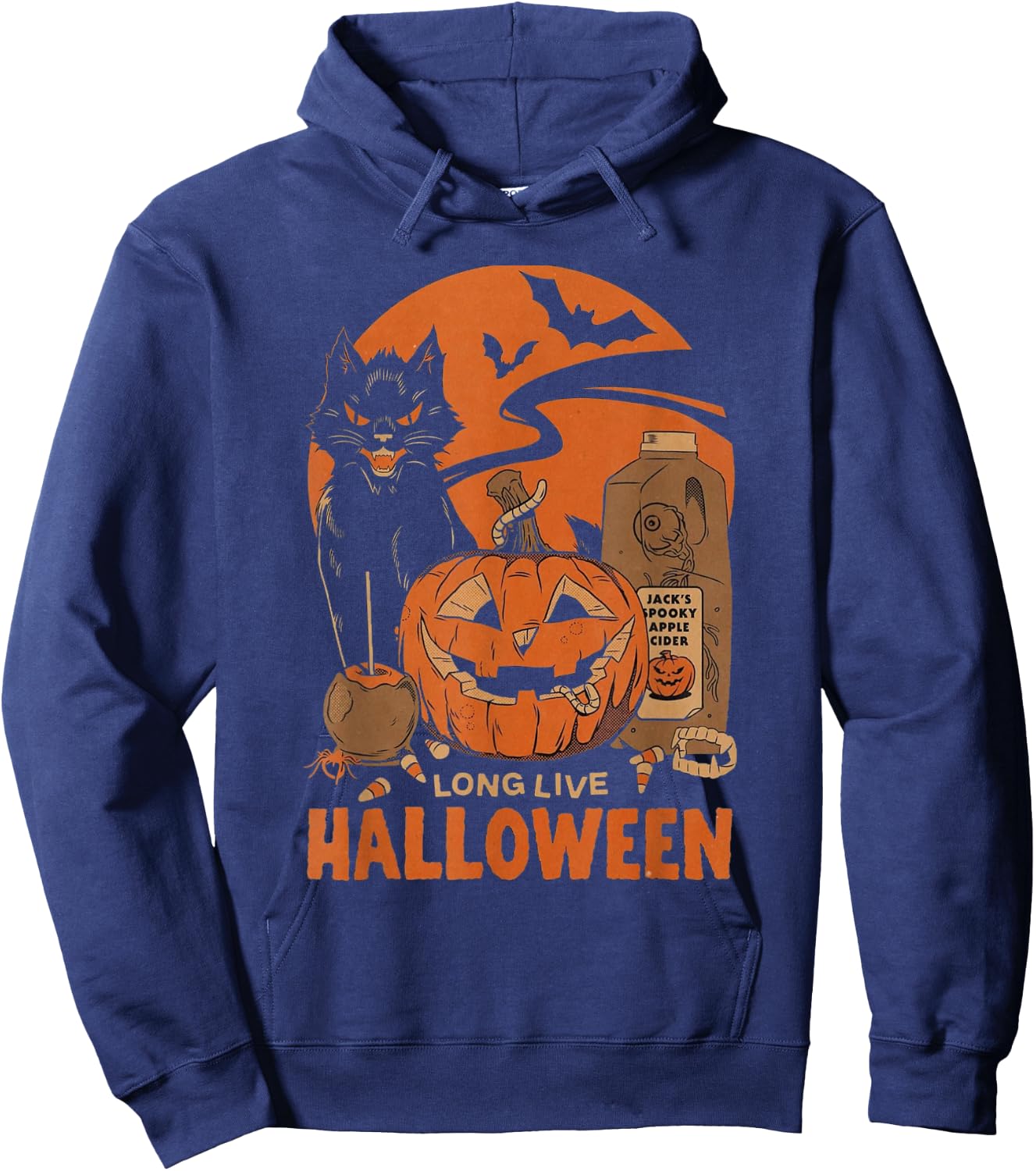 Long Live Halloween Hoodie - Hoodie | Navy