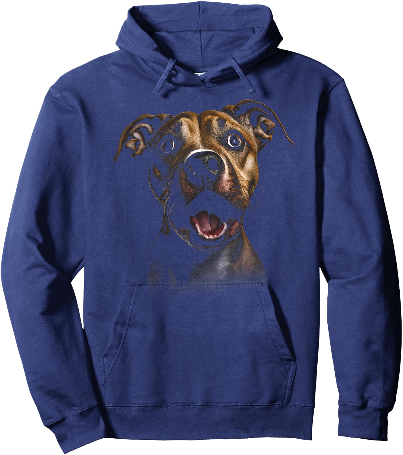 Art Colorful American Staffordshire Terrier Hoodie - Hoodie | Navy