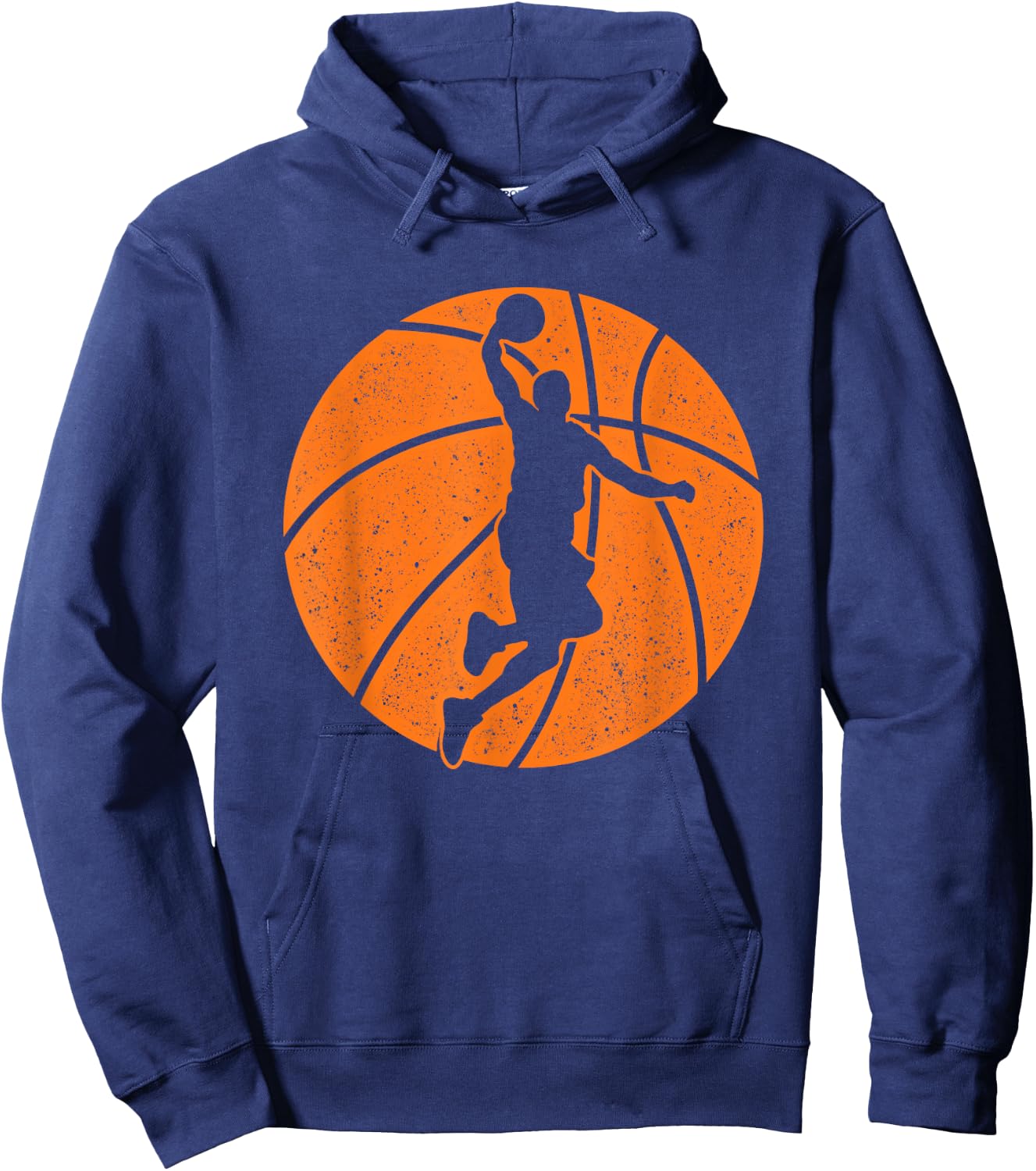 Basketball Dunk - Ball Shooting Sports Game Trainer Hoodie - Hoodie | Navy