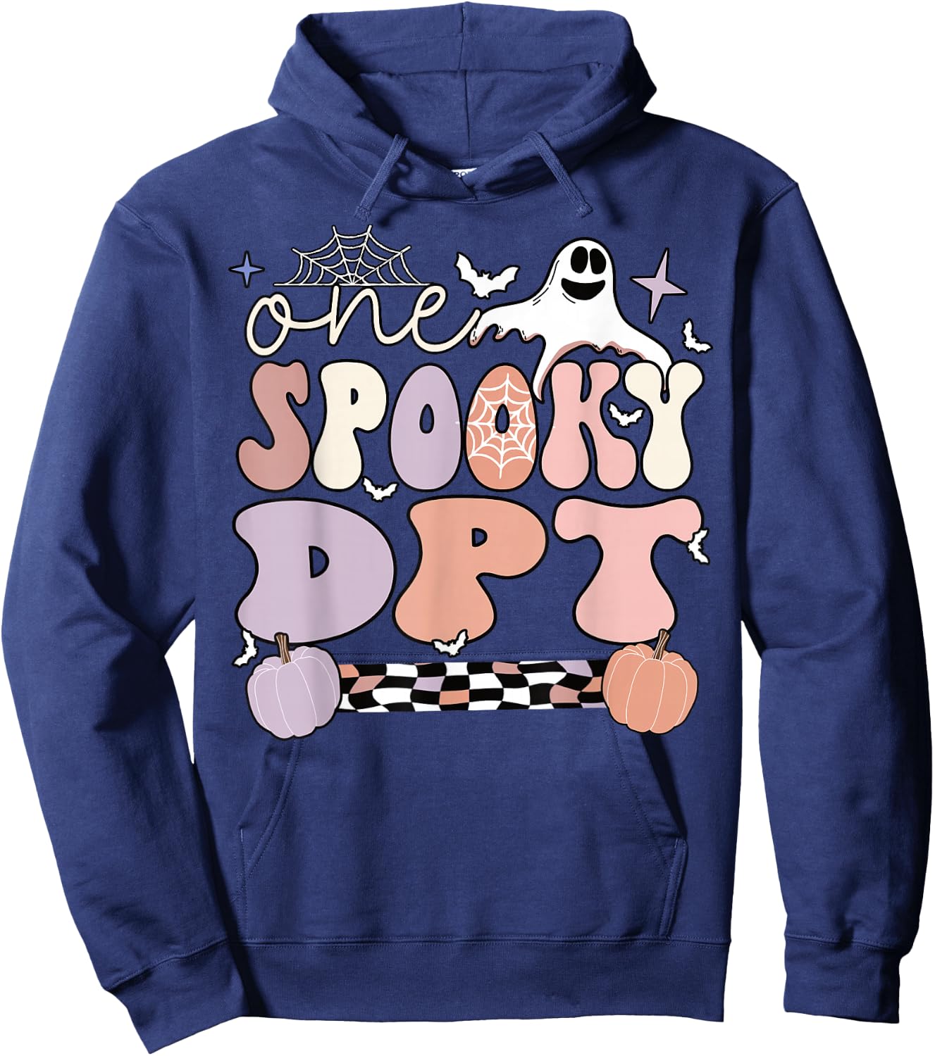 Spooky Doctor Of Physical Therapy Halloween DPT Hoodie - Hoodie | Navy