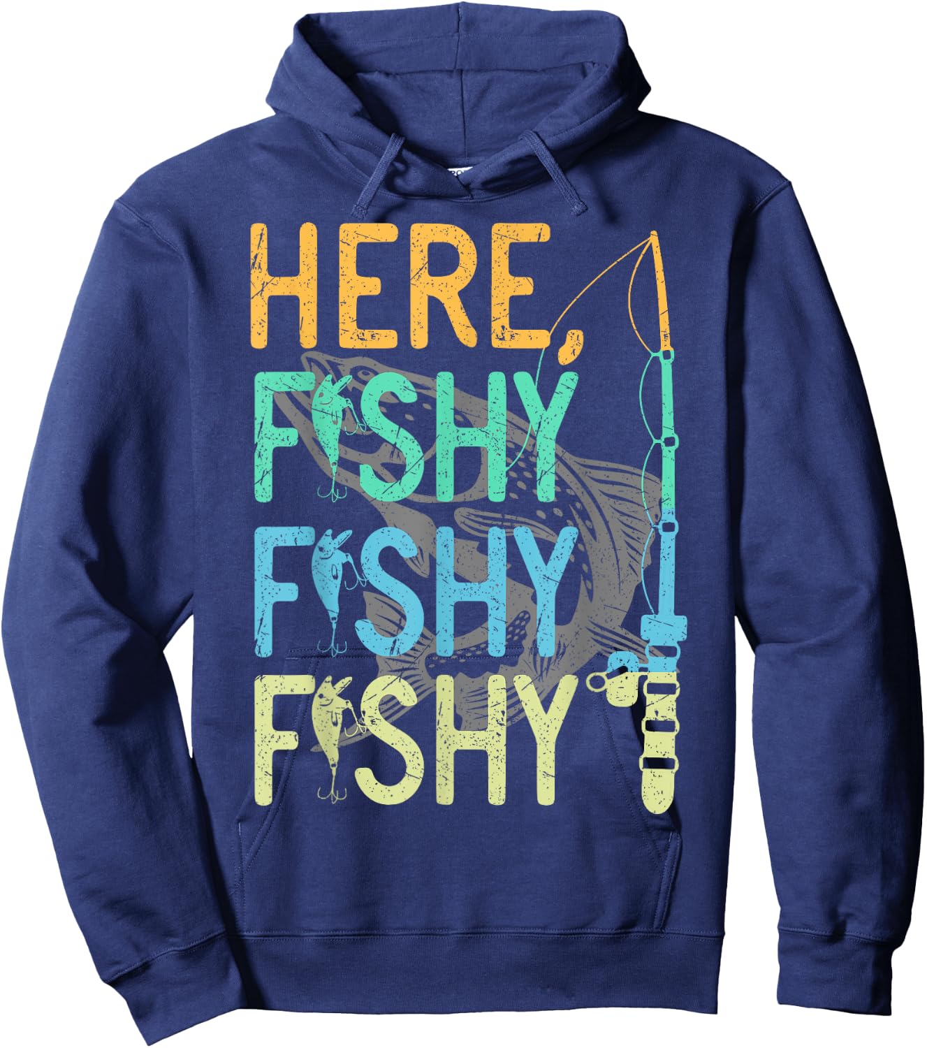 Sarcasm Quotes Hobbies Funny Fishing Gifts Fisherman Hoodie - Hoodie | Navy