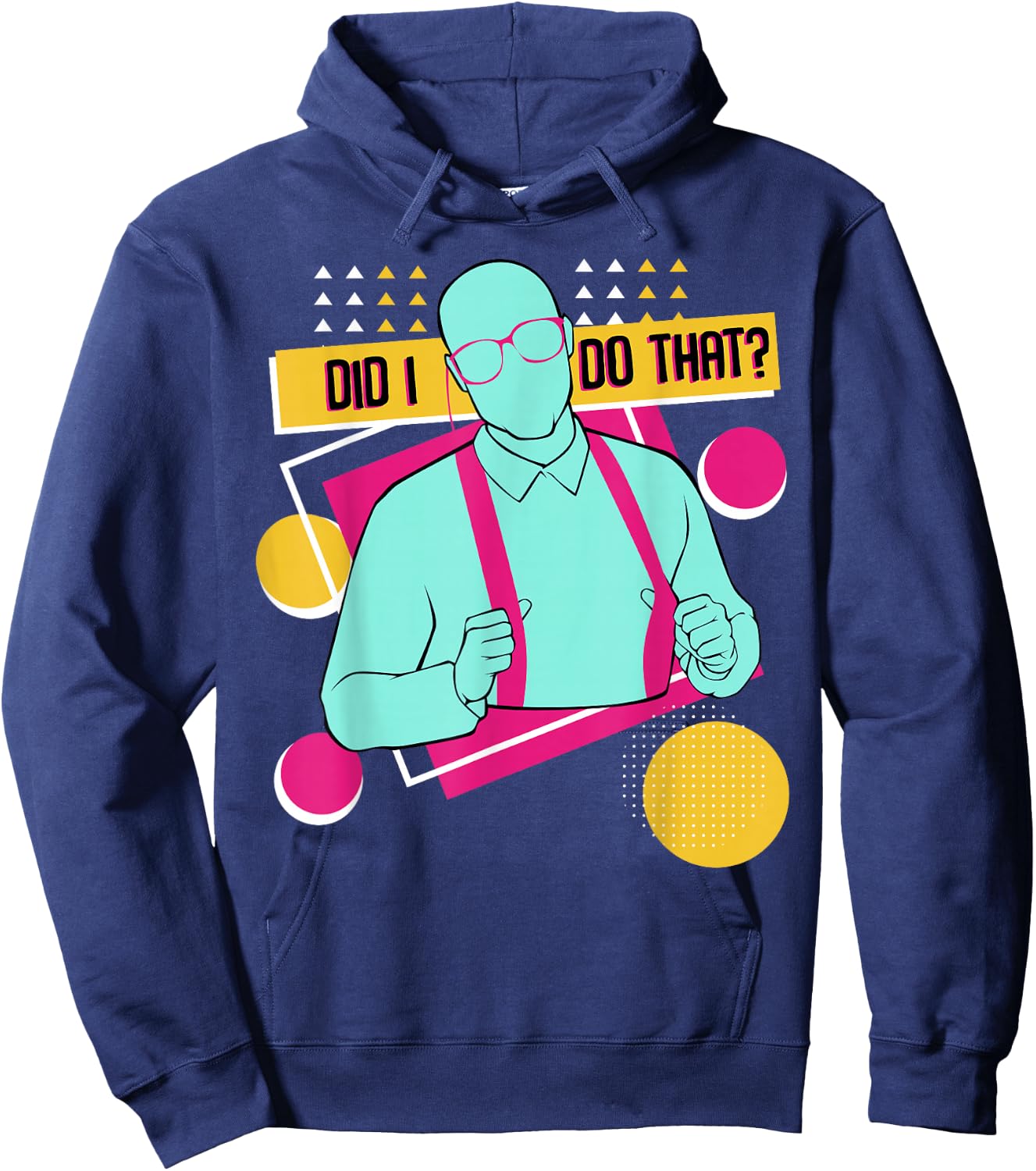 Did I Do That Master College Loading Major University Fan Hoodie - Hoodie | Navy