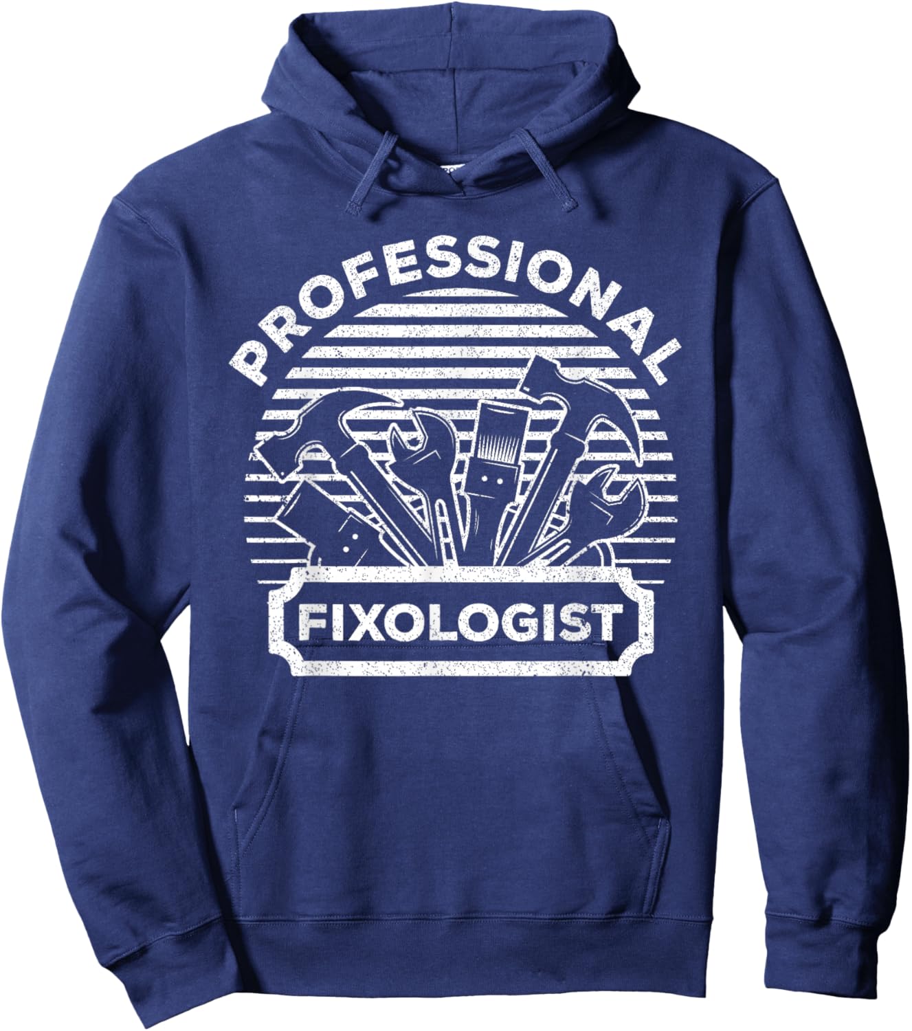 Funny Handyman Women Dad Fixologist Carpenter Tools Hoodie - Hoodie | Navy