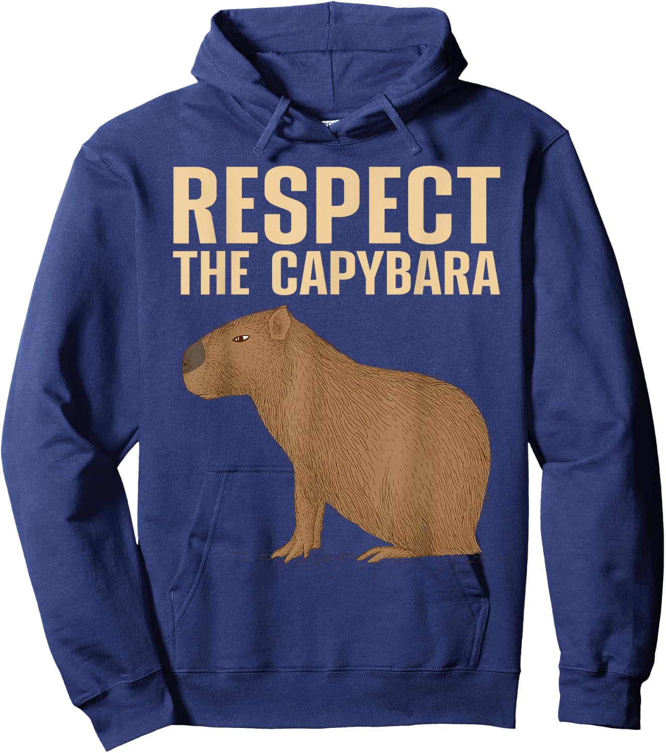 Funny Capybara Women Kids Cavy Rodent Capybara Lover Hoodie - Hoodie | Navy