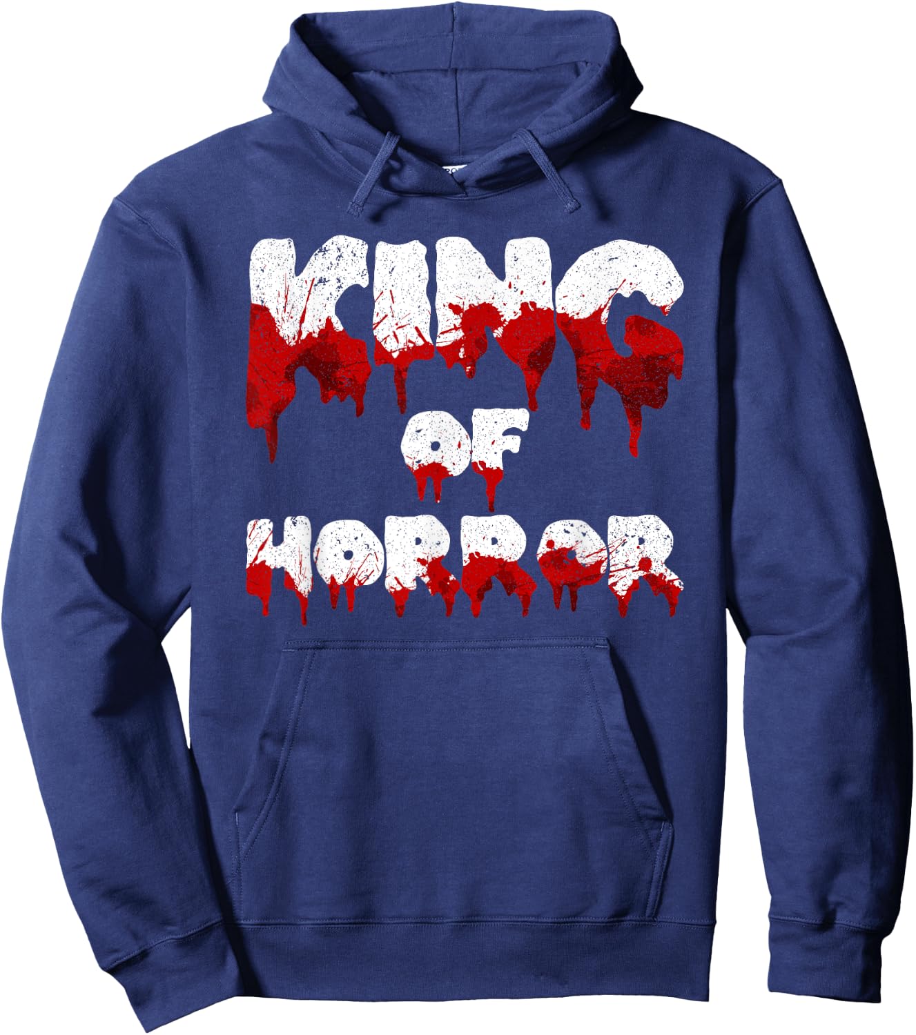 Cool Horror Movie Boys Scary Halloween Horror Lovers Hoodie - Hoodie | Navy