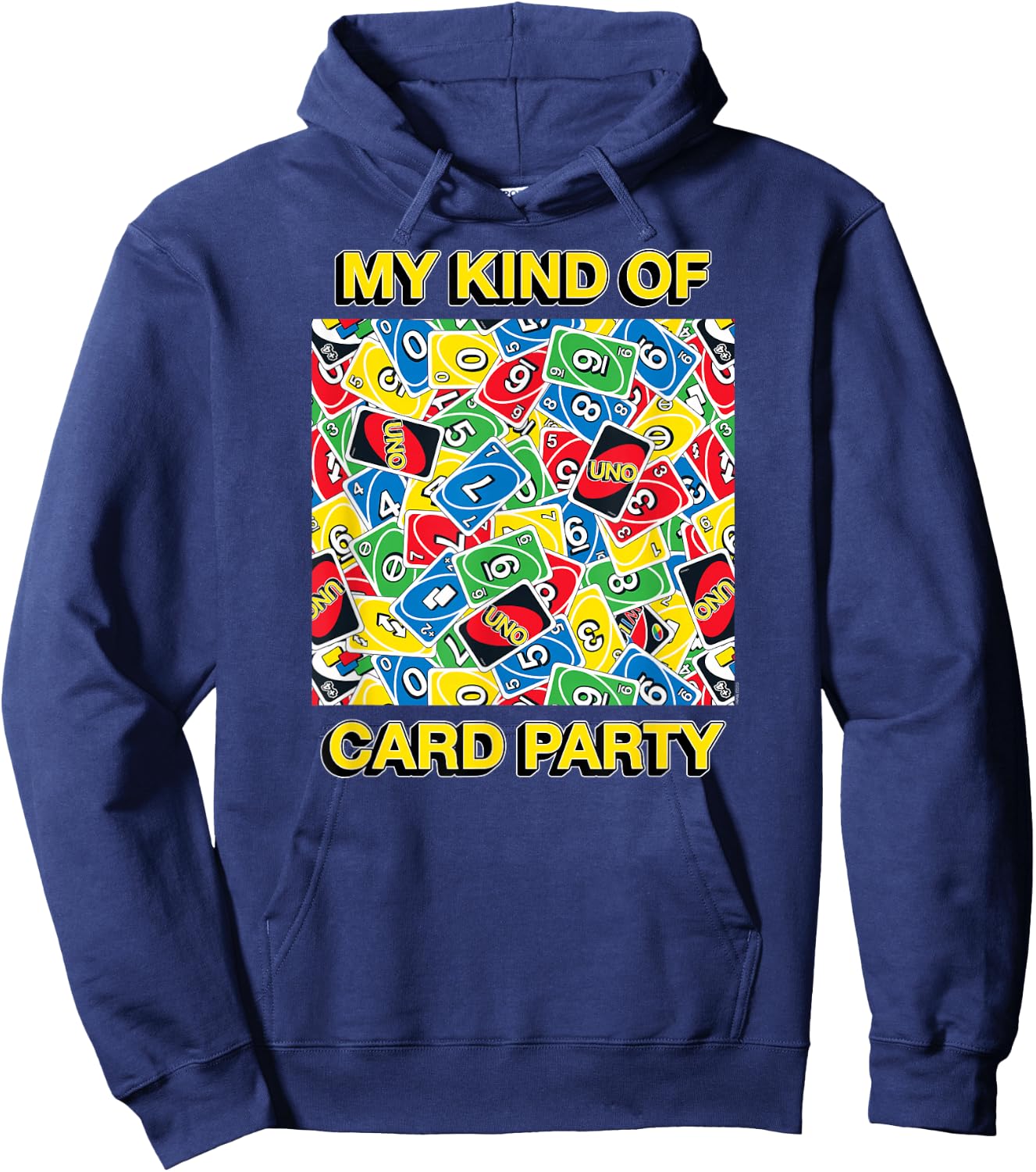 UNO - My Kind Of Card Party Hoodie - Hoodie | Navy