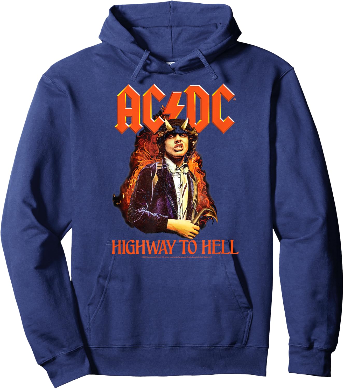 ACDC - Highway To Hell Hoodie - Hoodie | Navy