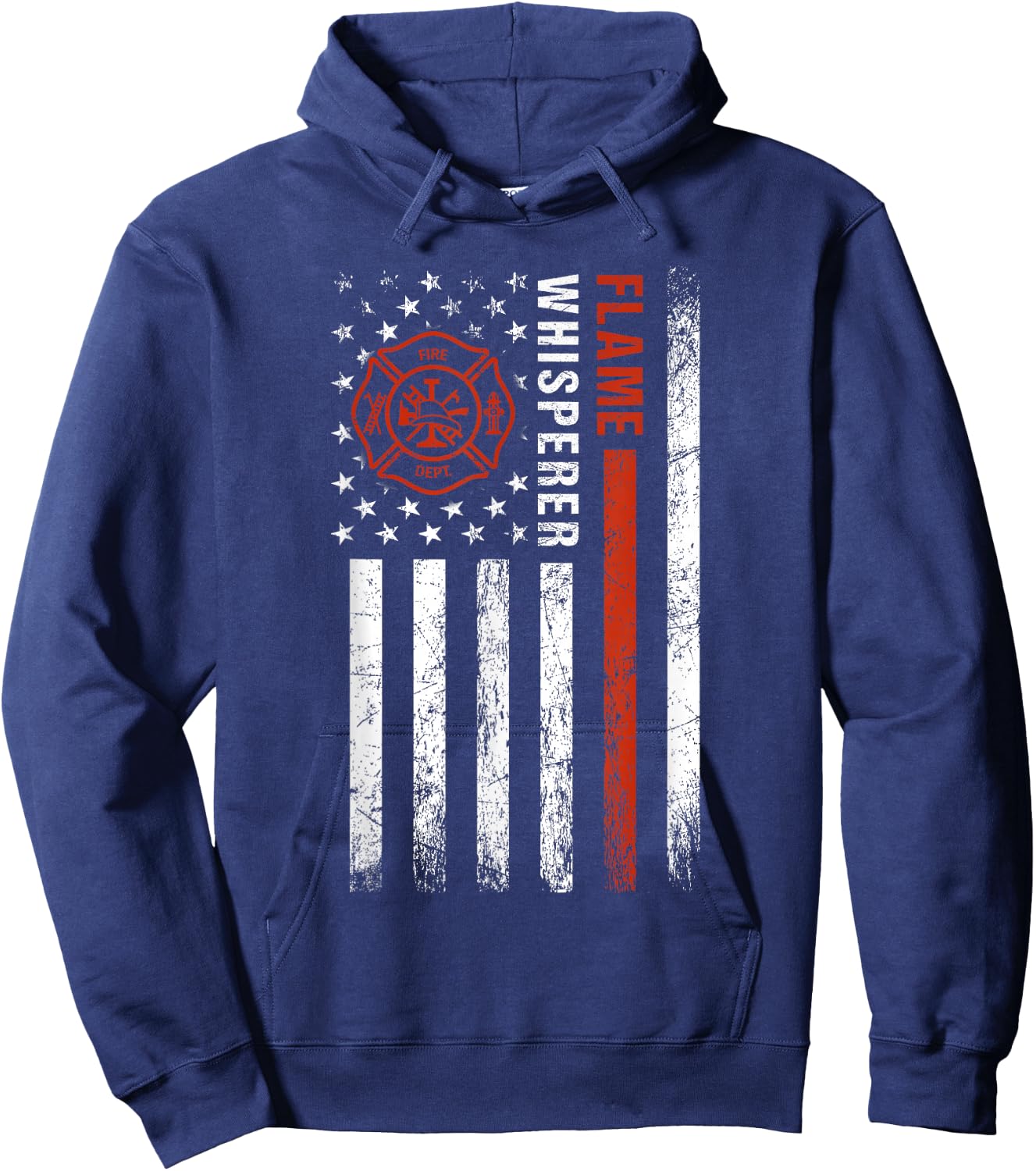Funny Firefighting Fireman - Volunteer Firefighters Hoodie - Hoodie | Navy