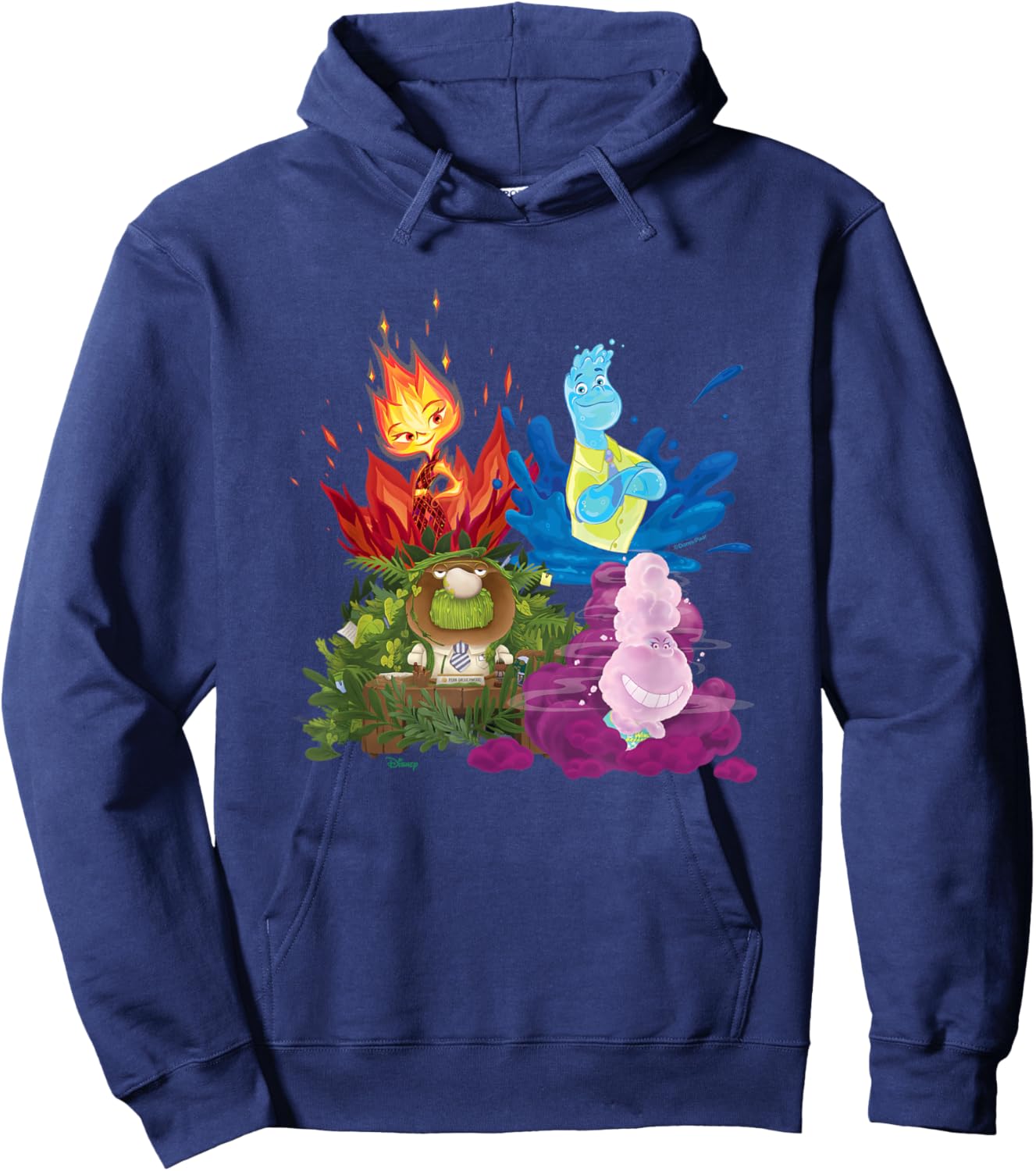 Elemental - Ember Lumen Wade Ripple Clod Gale Cumulus Group Hoodie - Hoodie | Navy