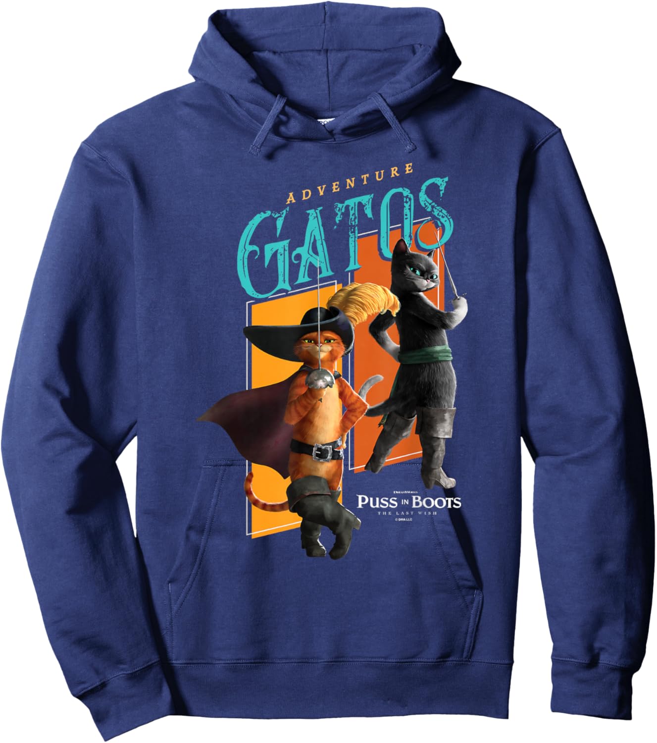 DreamWorks Puss in Boots: The Last Wish Kitty Softpaws Gatos Hoodie - Hoodie | Navy