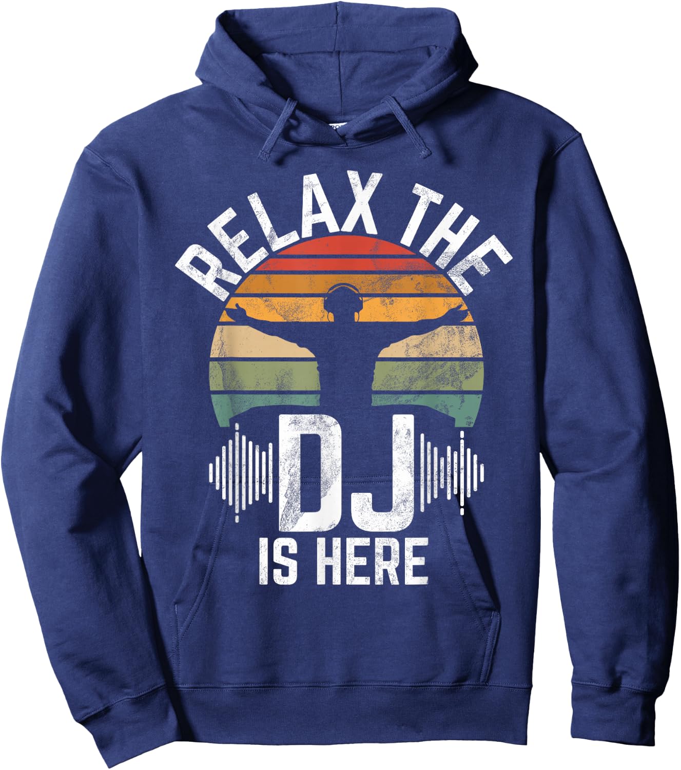 Relax the Dj is here DJ Hoodie - Hoodie | Navy
