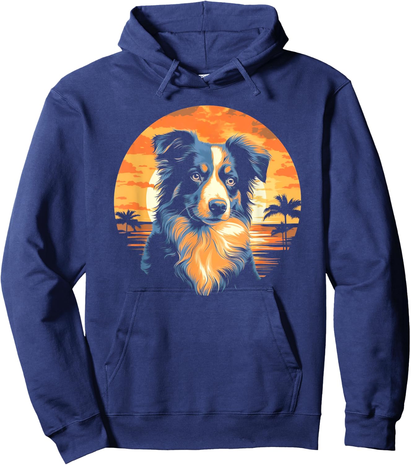Australian Shepherd Aussie gifts Hoodie - Hoodie | Navy