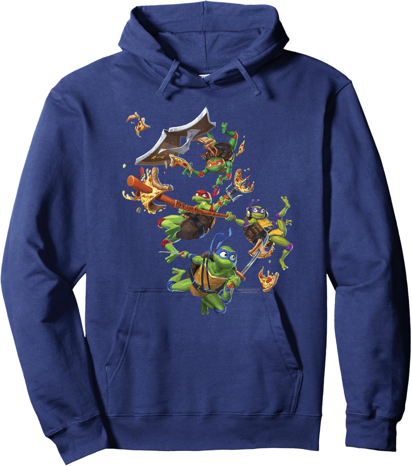 Teenage Mutant Ninja Turtles: Mutant Mayhem Falling Group Hoodie - Hoodie | Navy
