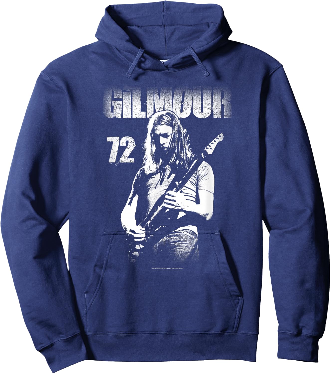 David Gilmour 1972 Photo Hoodie - Hoodie | Navy