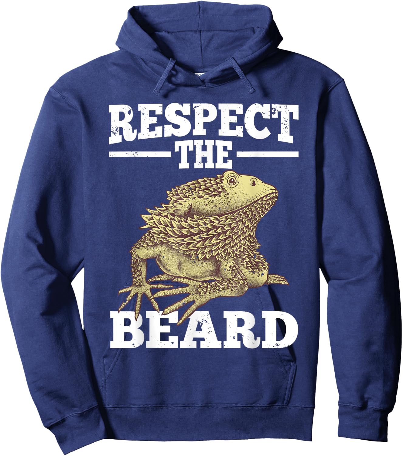 Cool Bearded Dragon Women Reptile Lizard Herpetology Hoodie - Hoodie | Navy