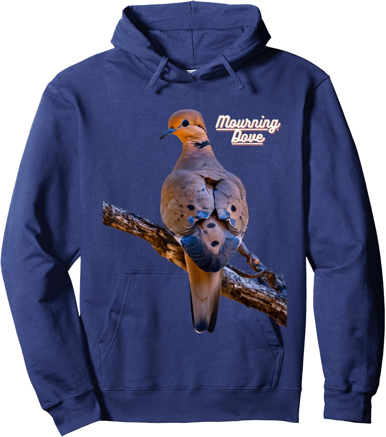 Mourning Dove Bird Watchers Bird Lovers Hoodie - Hoodie | Navy