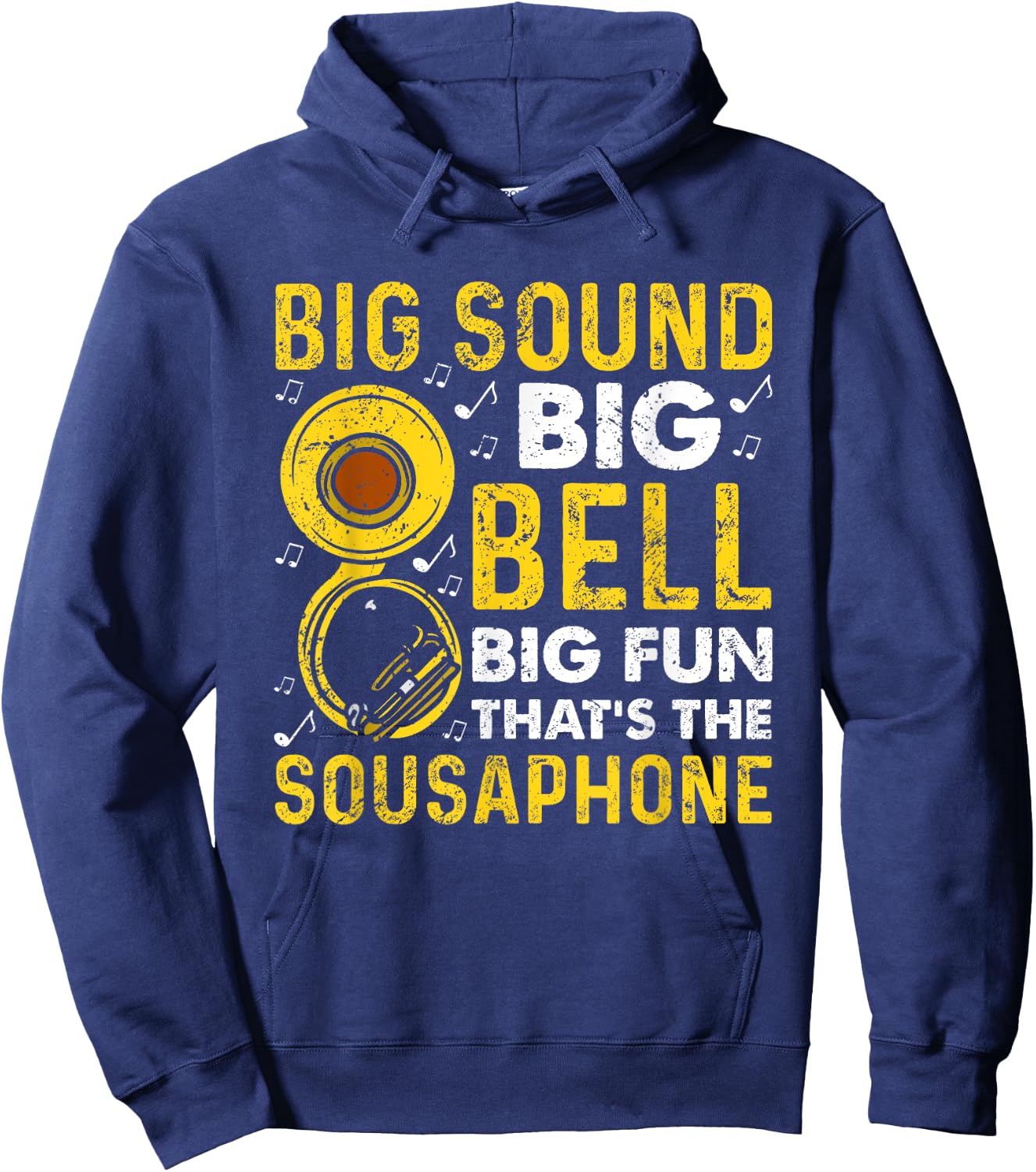 Funny sousaphone brass band player marching band Sousaphone Hoodie - Hoodie | Navy