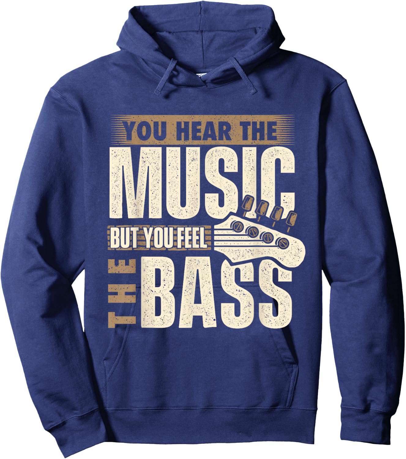 You Feel The Bass - Bassist Bass Guitar Player Guitarist Hoodie - Hoodie | Navy