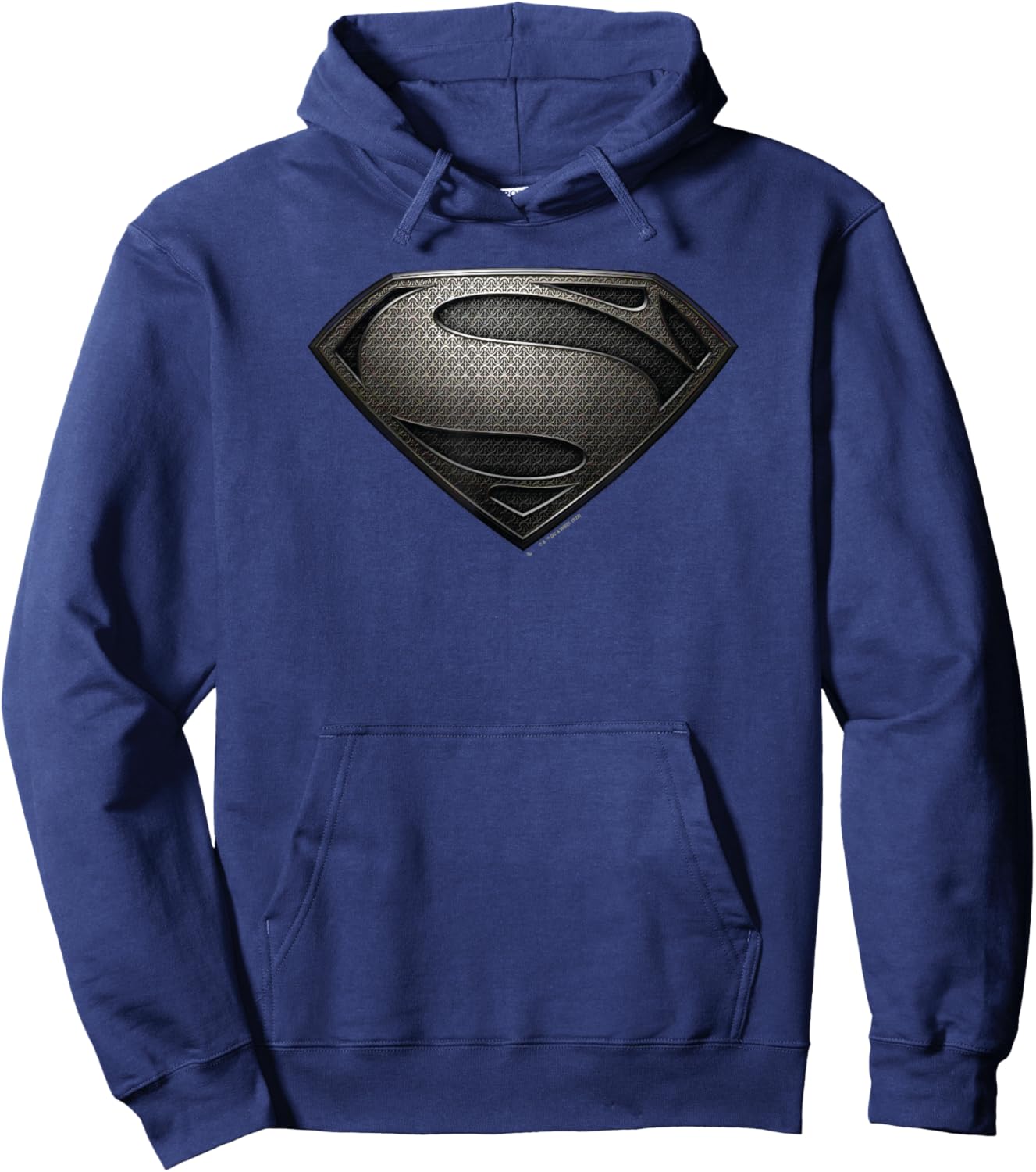 DC Comics Superman Black Kryptonian Symbol of Hope Hoodie - Hoodie | Navy