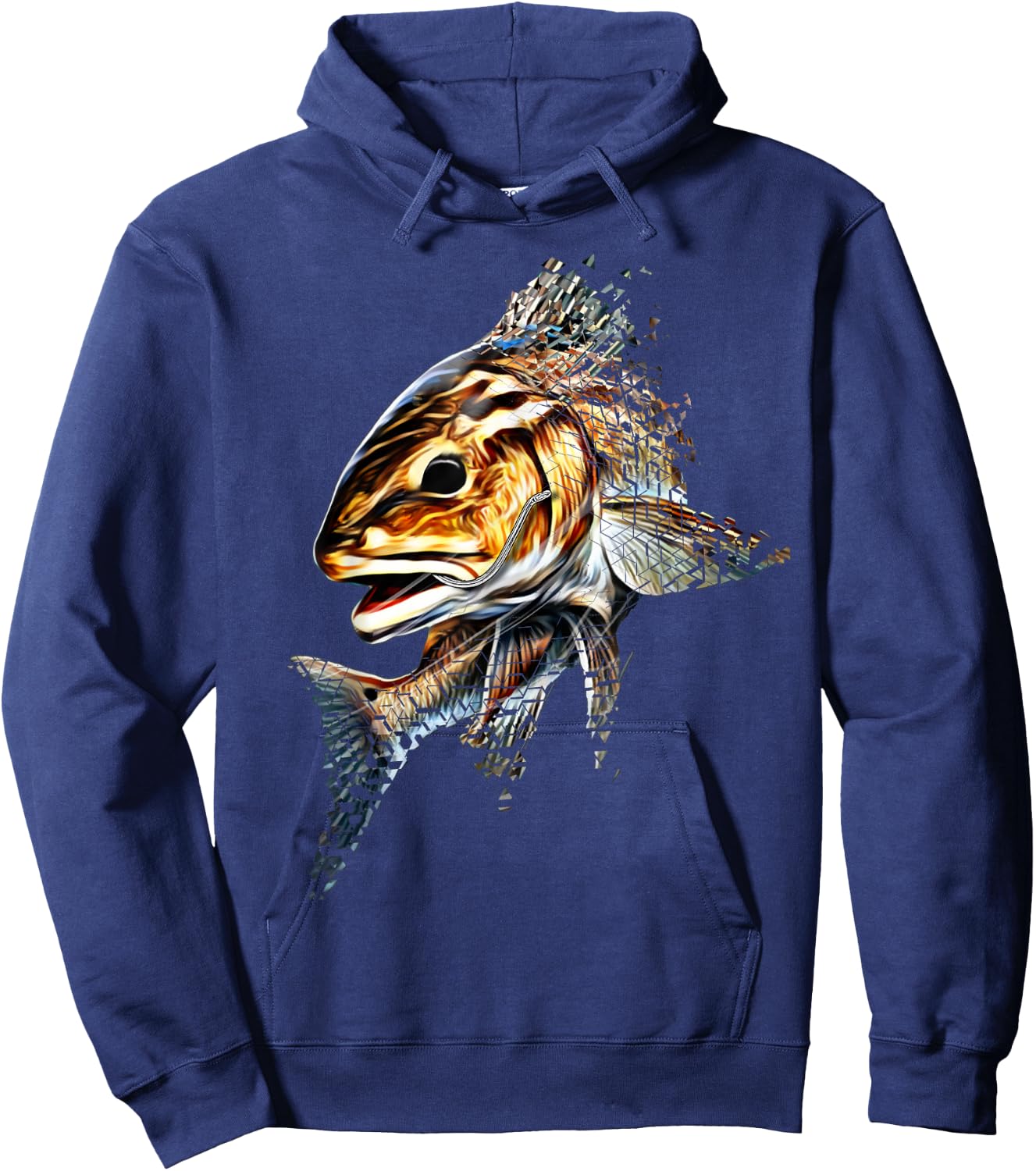 Redfish Fishing Shirt & Gear , Women & Kids Redfish Hoodie - Hoodie | Navy