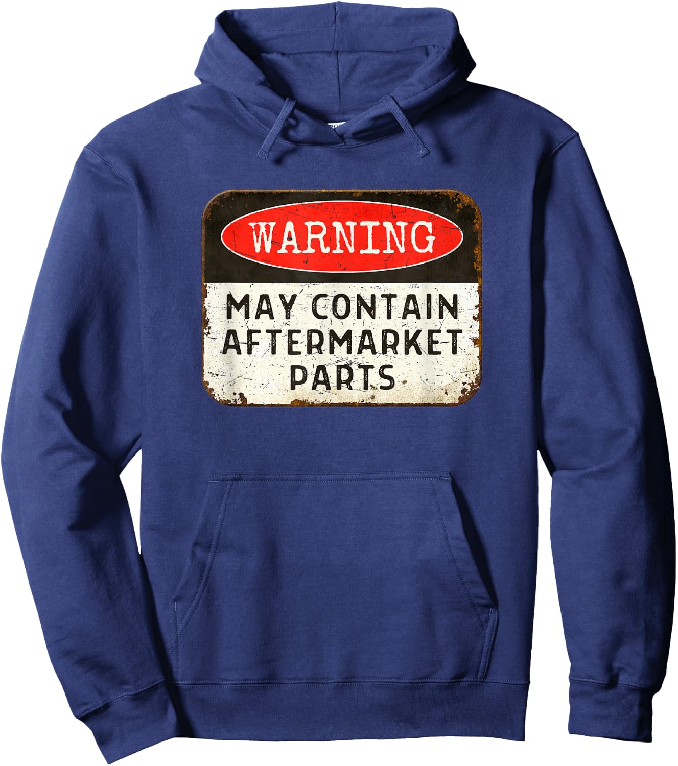 May Contain Aftermarket Parts Joint Replacement Hoodie - Hoodie | Navy