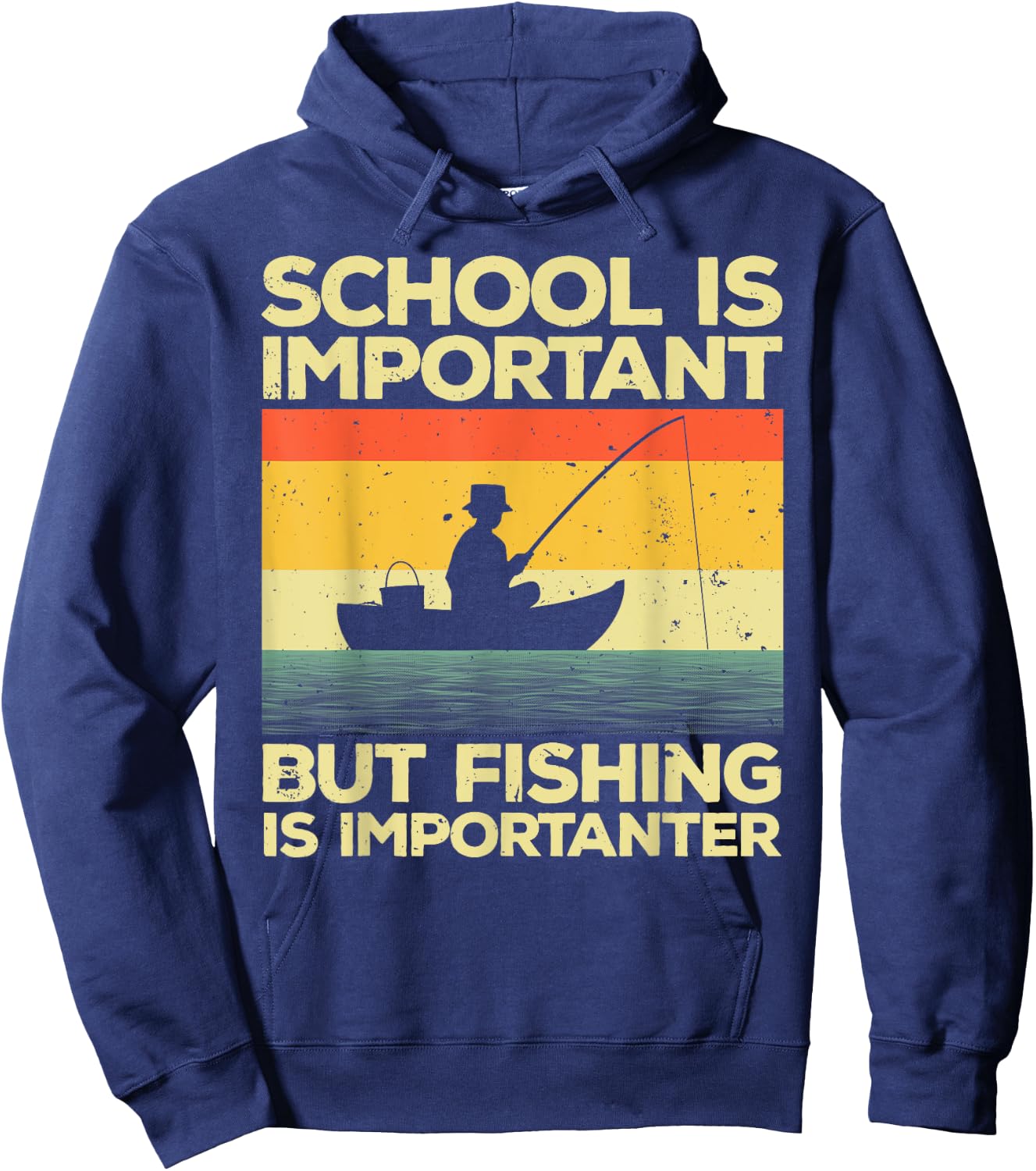 Cool Fishing Women Bass Fishing Fisherman Fish Trout Hoodie - Hoodie | Navy