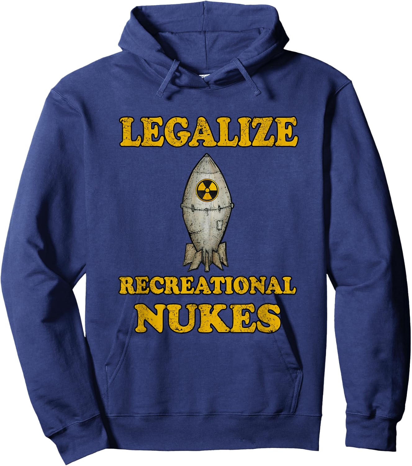 Legalize Recreational Nukes Hoodie - Hoodie | Navy