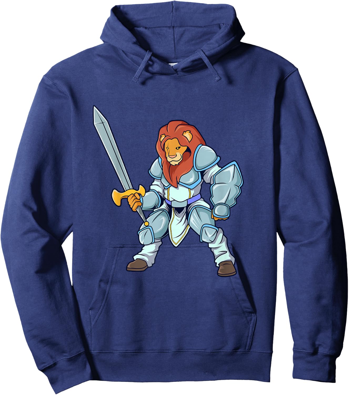 Roleplay Character - Paladin - Lion Hoodie - Hoodie | Navy