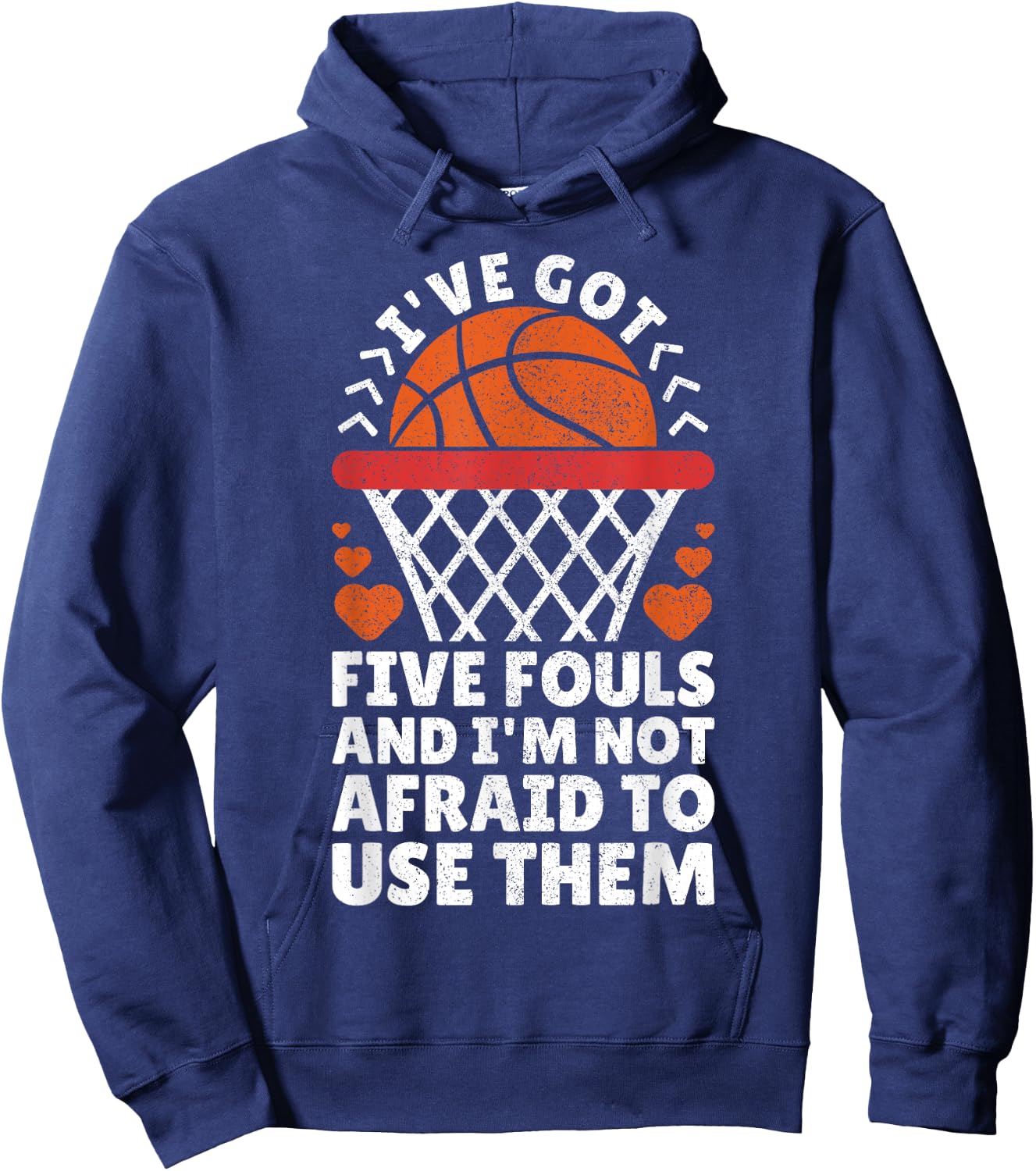 Basketball Player Boy Girl Basketball Lover Funny Basketball Hoodie - Hoodie | Navy
