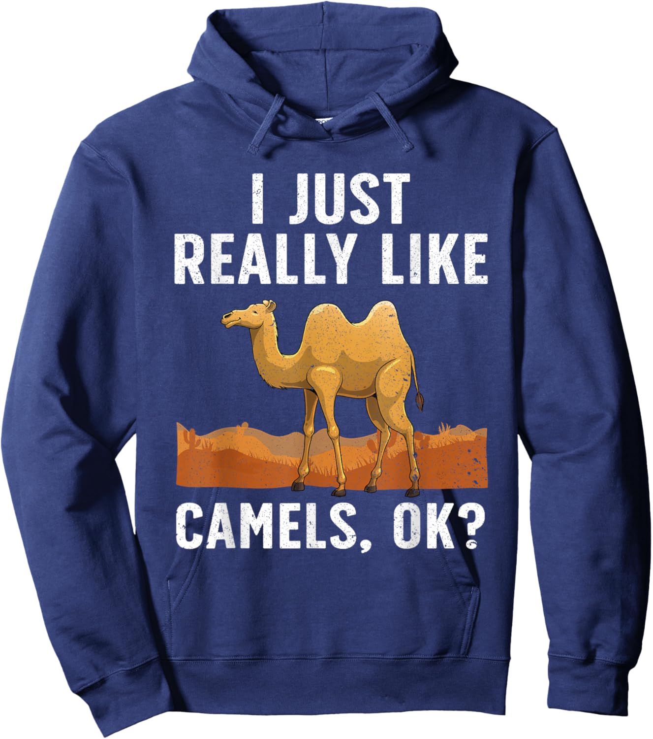 Cool Camel Women Dromedary Camels Animal Lovers Hoodie - Hoodie | Navy