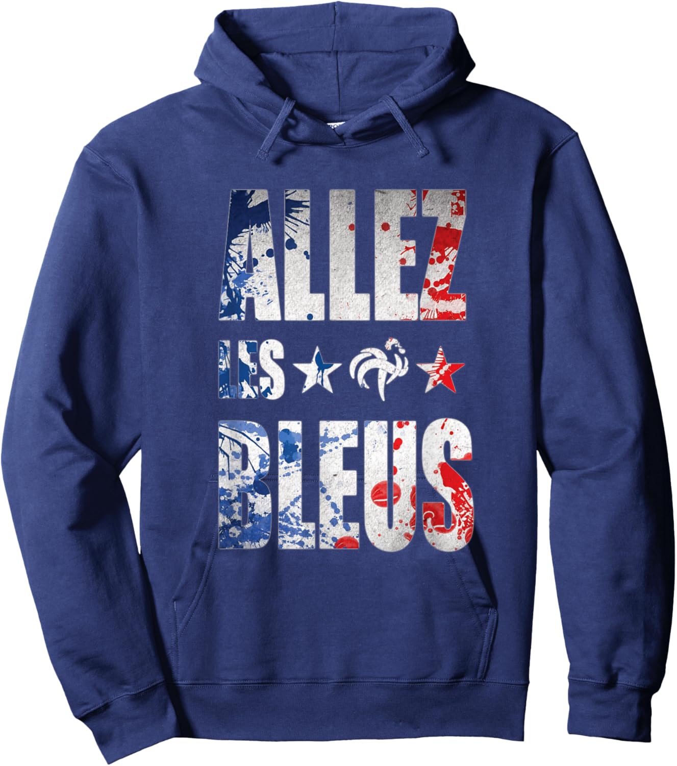 Go the Blue, For the fans of the French team Hoodie - Hoodie | Navy