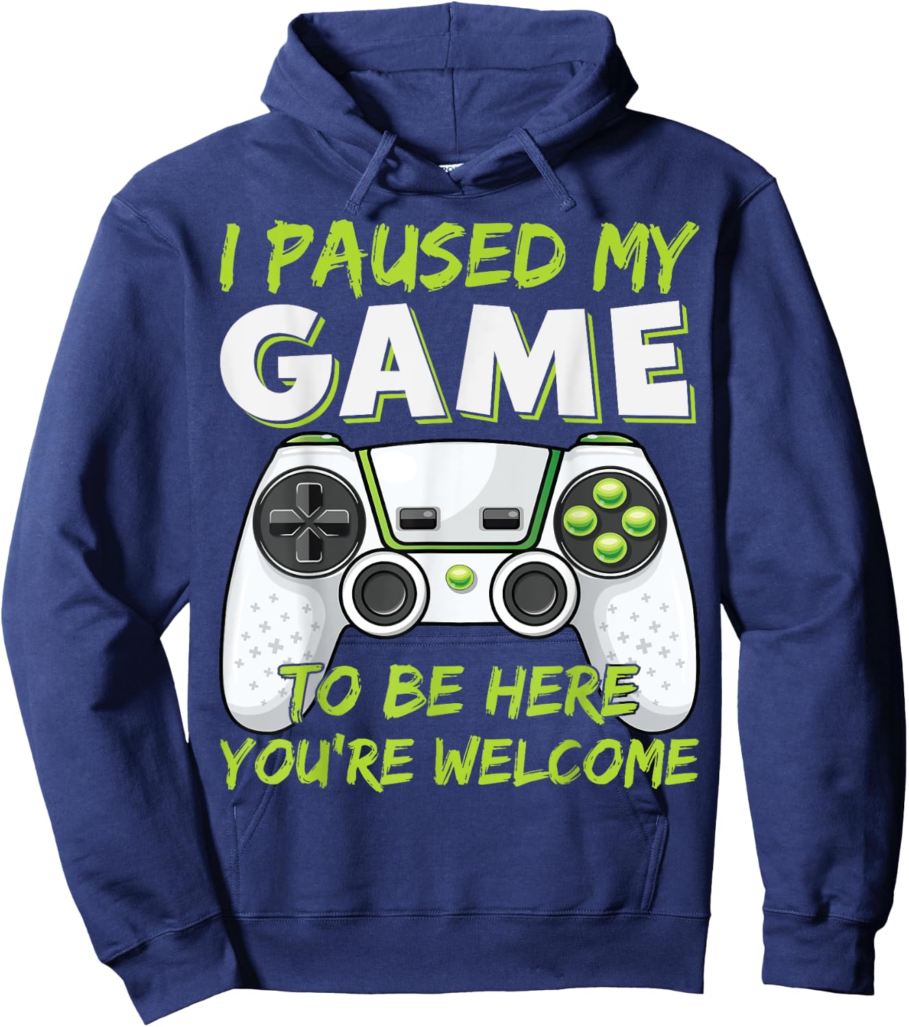 Funny Gaming Boys Girls Men Gamer Video Game Hoodie - Hoodie | Navy
