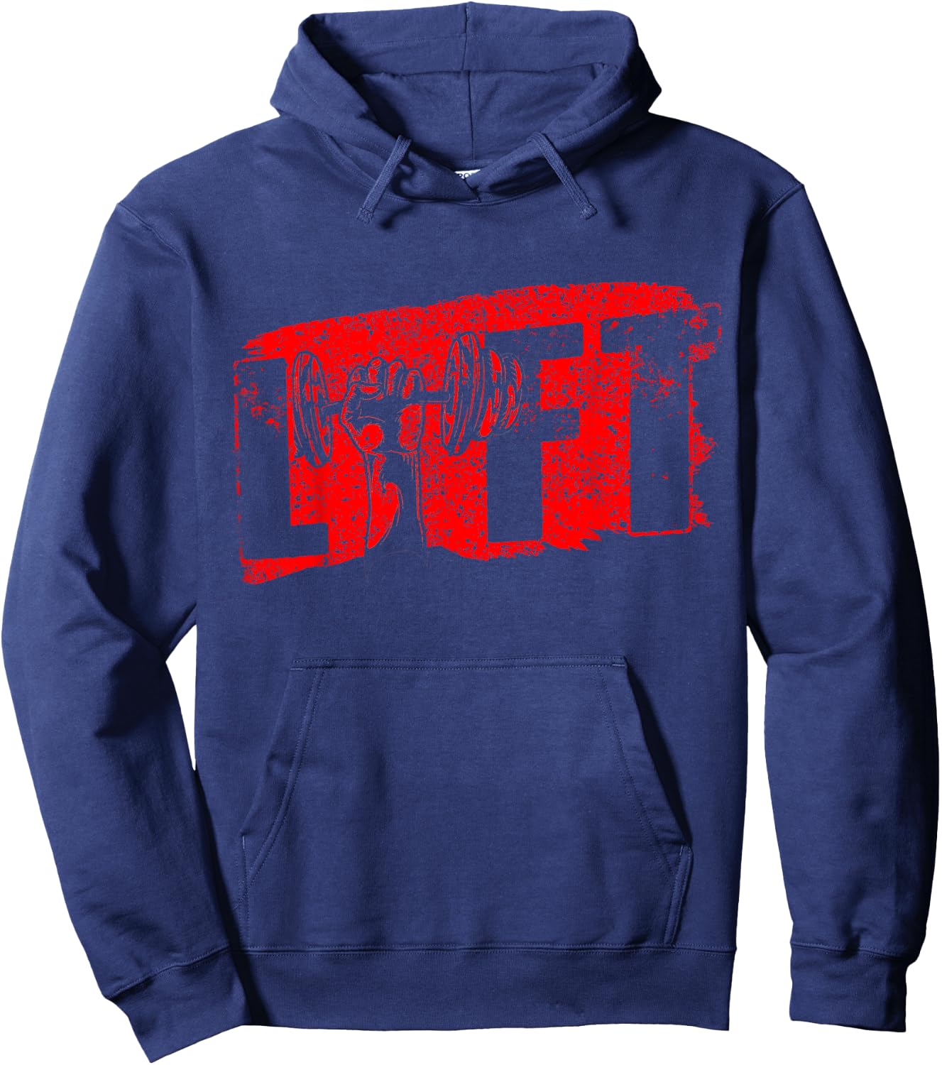 Lift Gym Lifting Workout Weightlifting Hoodie - Hoodie | Navy