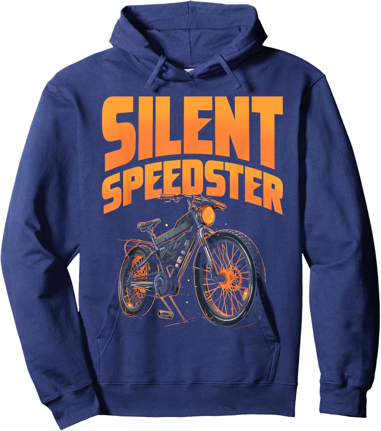 Silent Speedstar Electric Pedelec E-Bike Cycling Hoodie - Hoodie | Navy