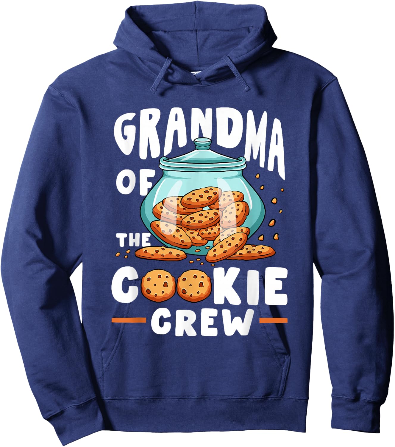 Grandma Of The Cookie Crew Selling Baking Cookies Hoodie - Hoodie | Navy