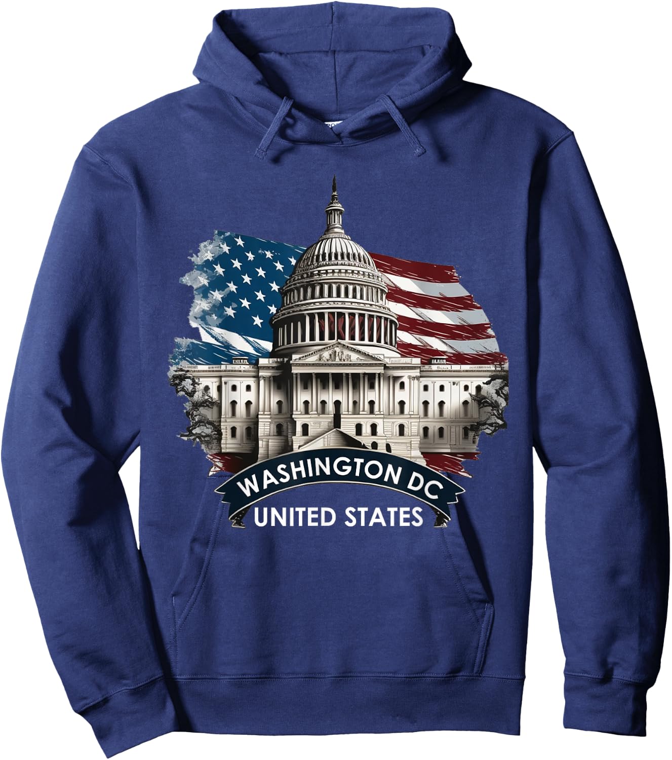 Washington DC Capitol Hill USA Souvenirs Gifts Men Women Kid Hoodie - Hoodie | Navy