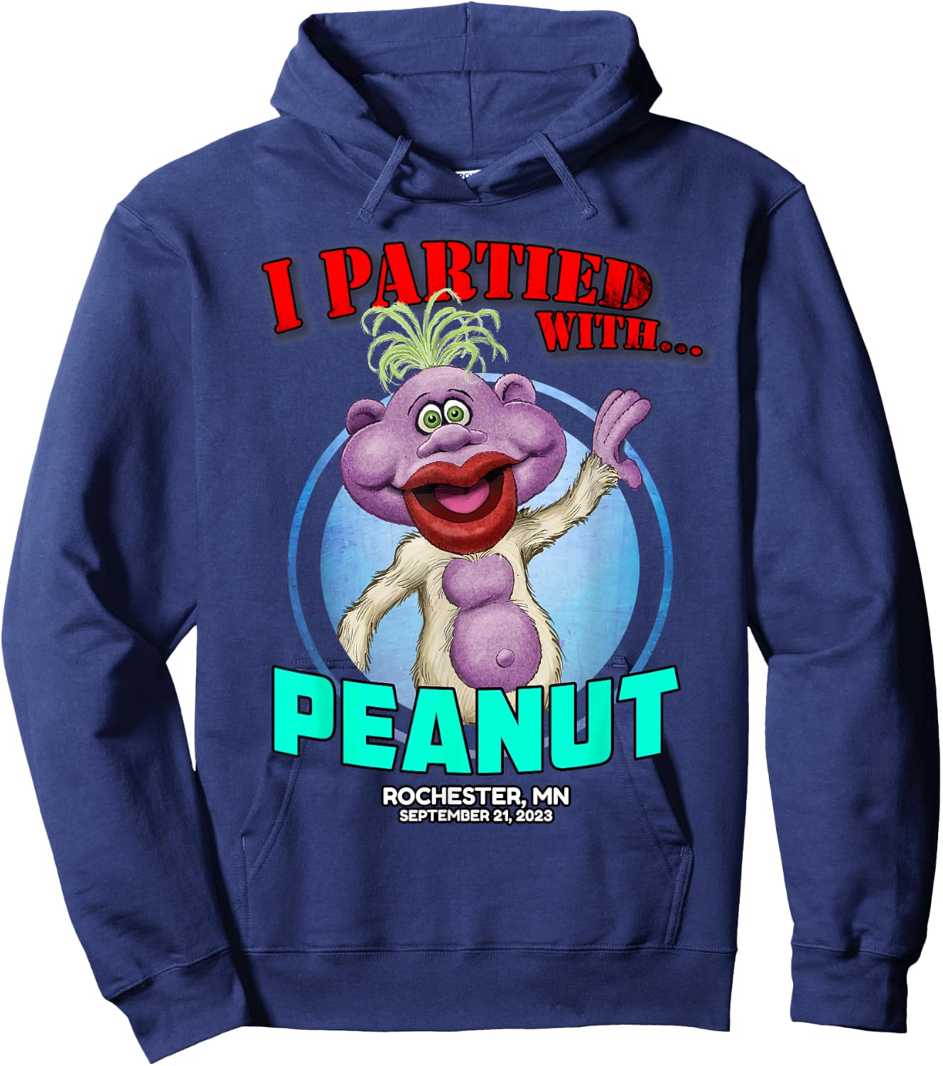 Peanut Rochester, MN (2023) Hoodie - Hoodie | Navy
