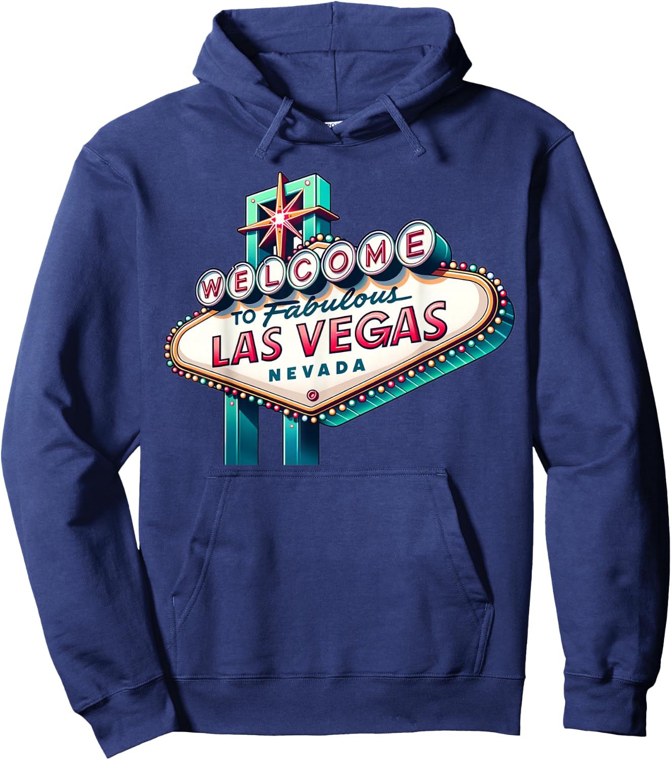 New LAS VEGAS Love Baby for Holidays in Las Vegas Souvenir Hoodie - Hoodie | Navy