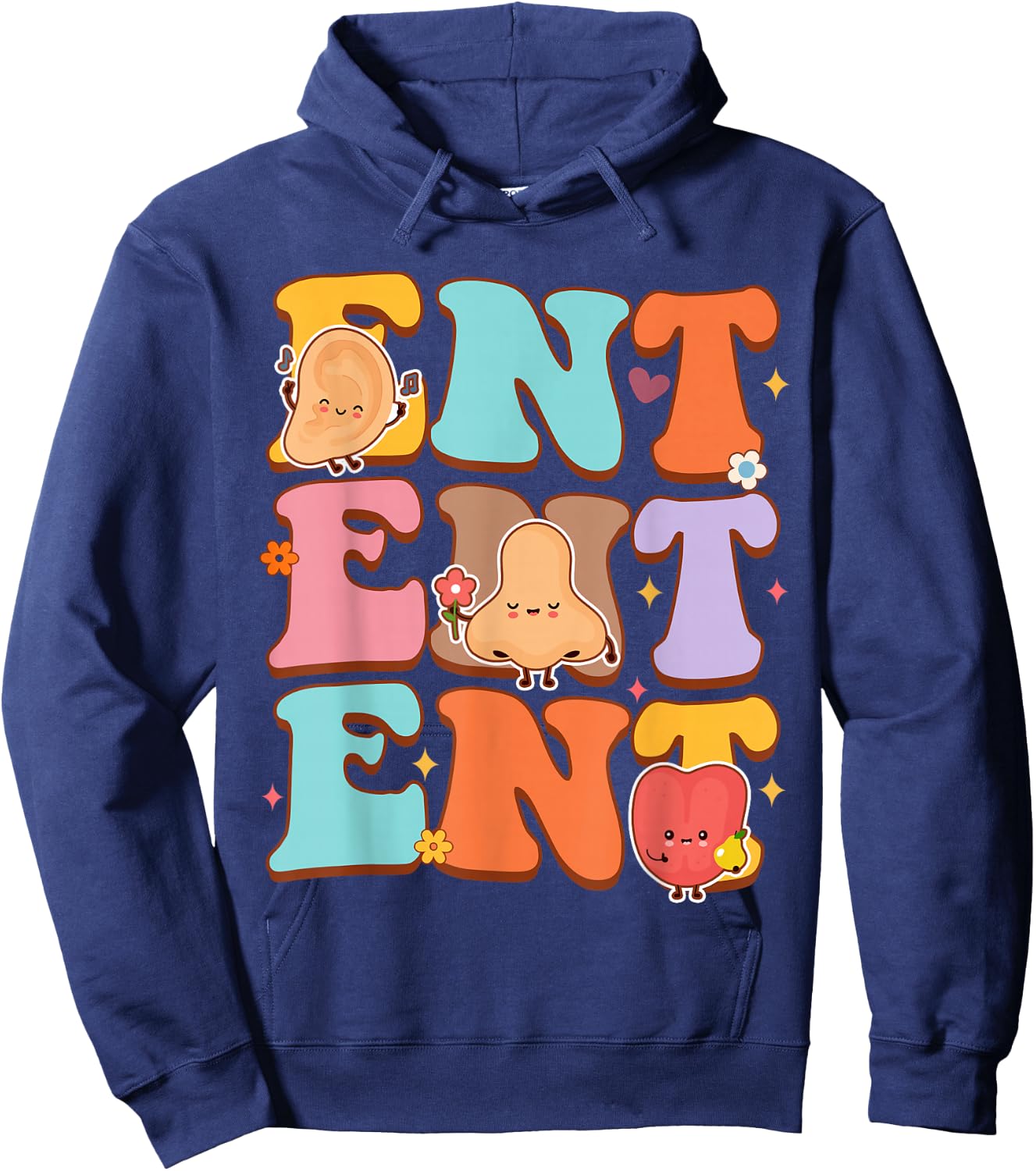 Otolaryngologist Otolaryngology Doctor ENT Ear Nose Throat Hoodie - Hoodie | Navy