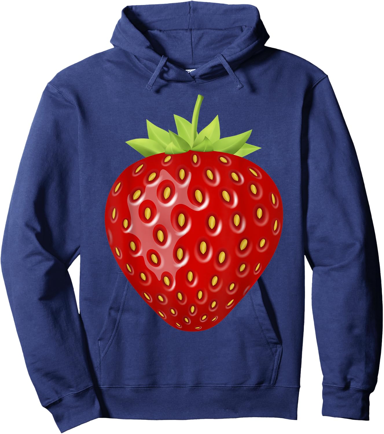 Funny Strawberry Halloween Costume Strawberry Cute Hoodie - Hoodie | Navy