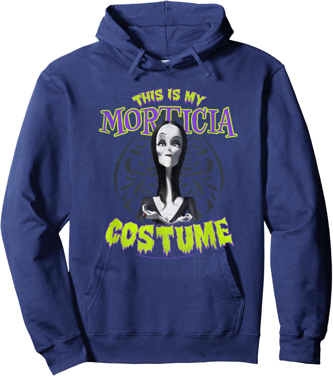 The Addams Family 2 Halloween This is My Morticia Costume Hoodie - Hoodie | Navy