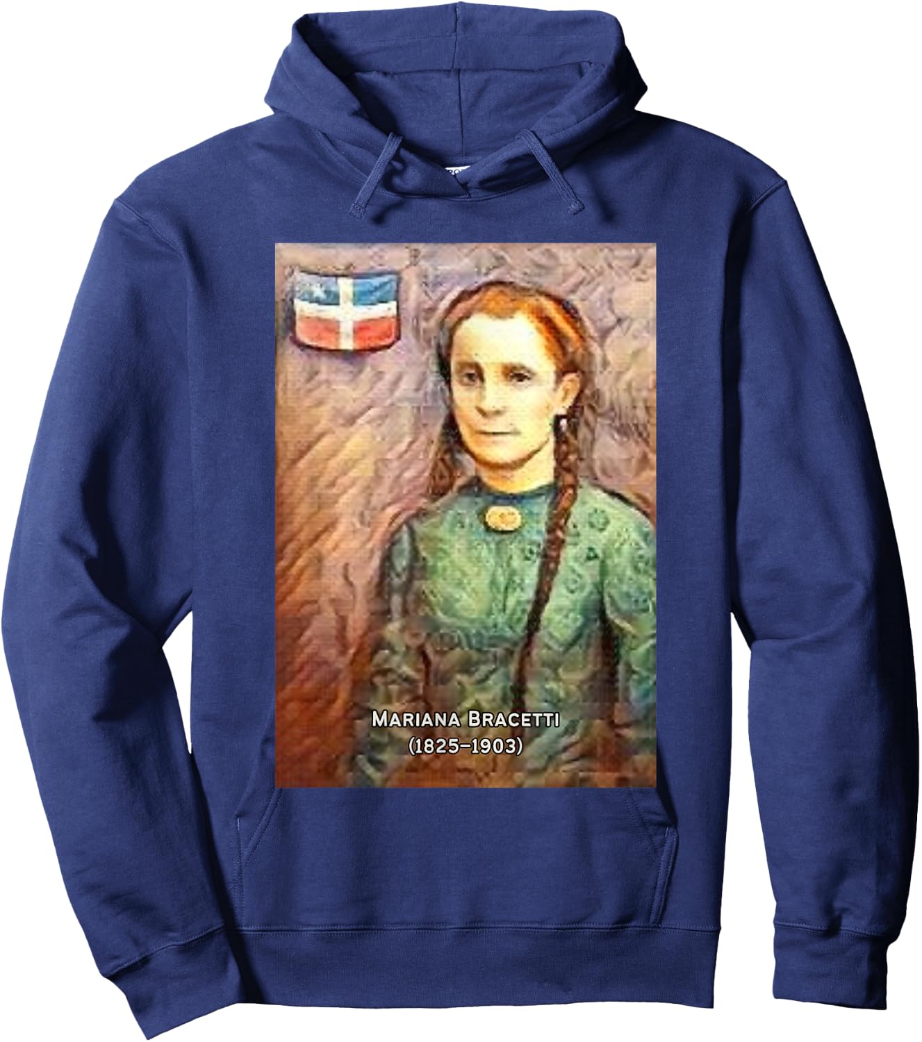 Mariana Bracetti Hoodie - Hoodie | Navy